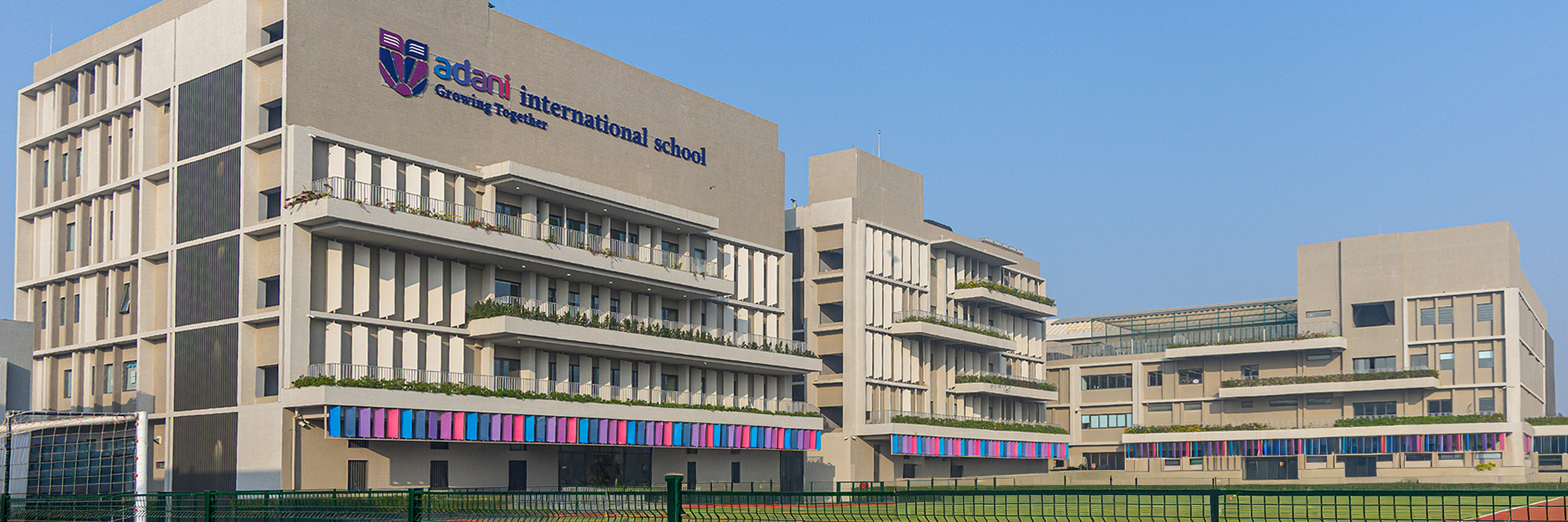 Adani International School's building