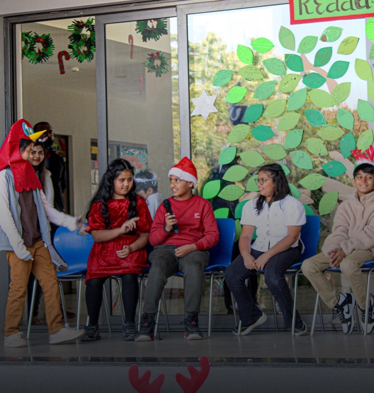 Christmas event at Adani International School