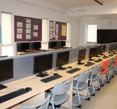 Language lab at Adani International School