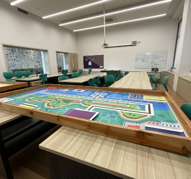 Language lab at Adani International School