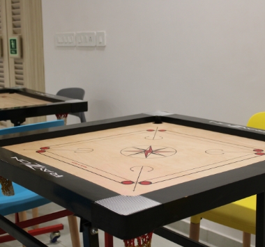 Carrom at Adani International School