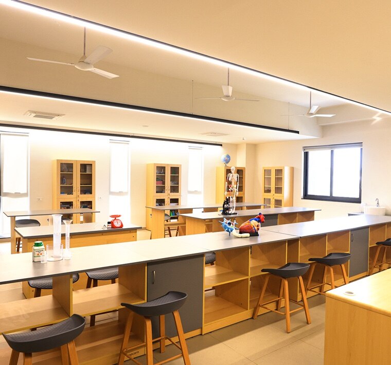 Science Lab at Adani International School