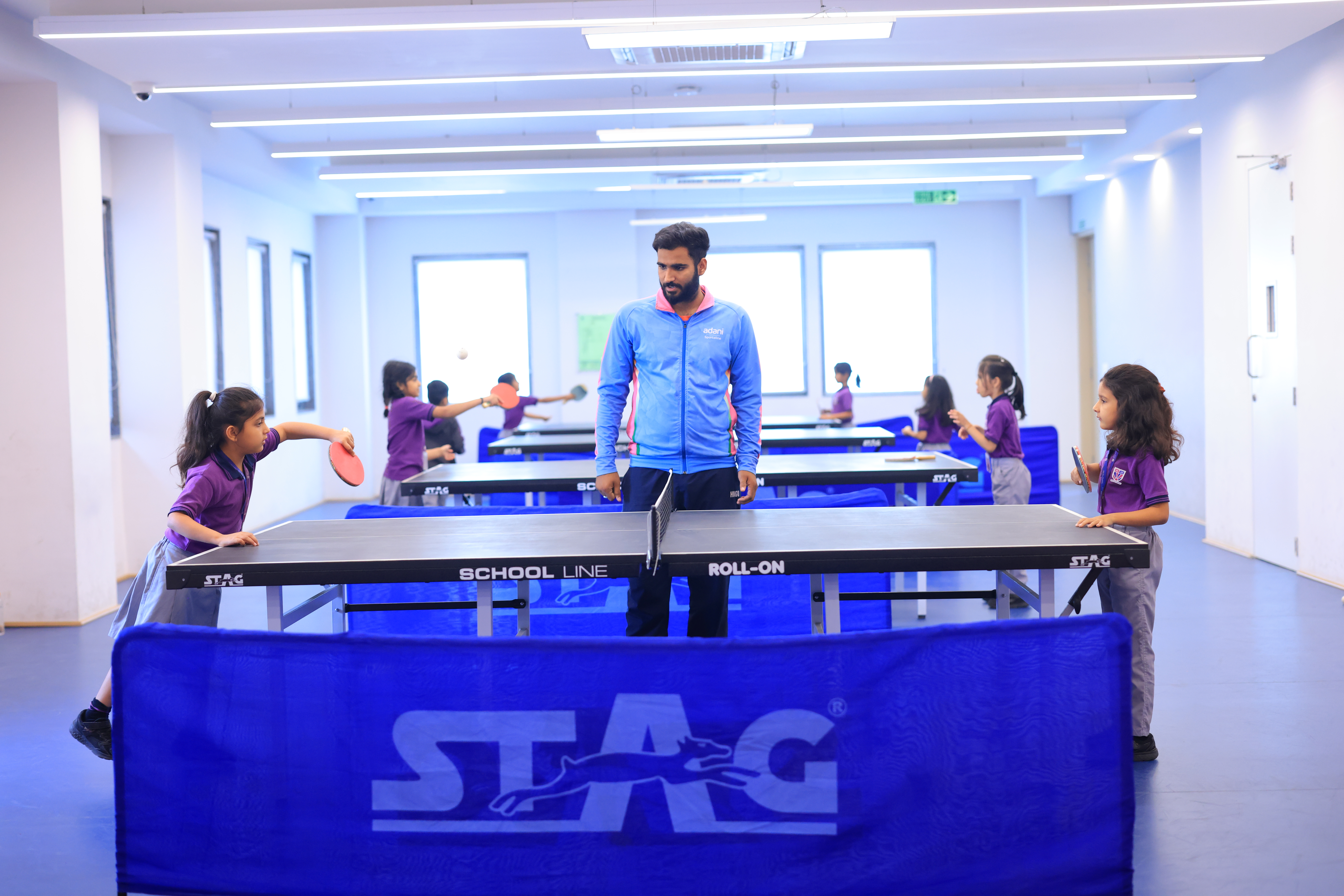 Table Tennis room at Adani International School