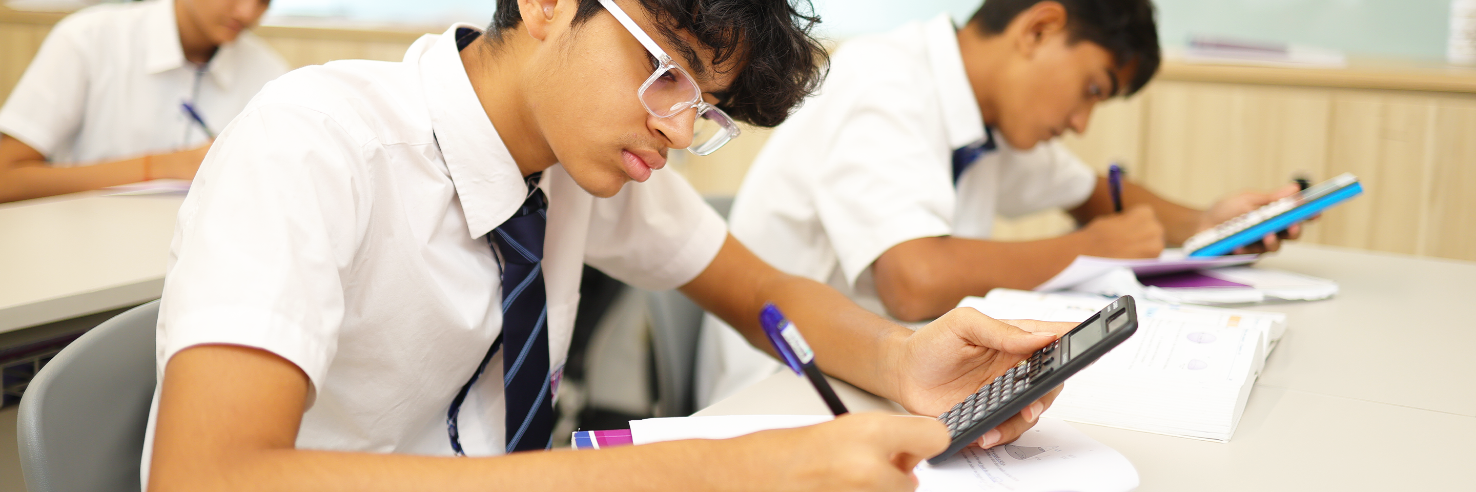 Students in Art room at Adani International School