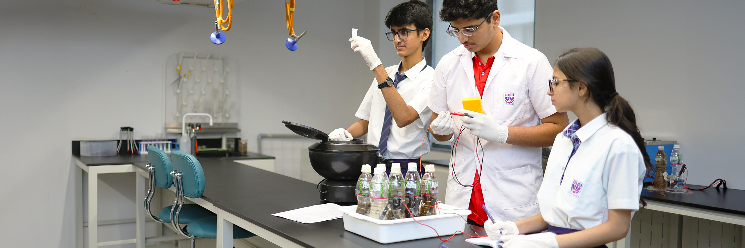 Students in Art room at Adani International School