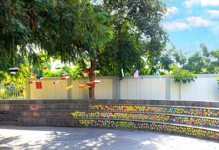 amphitheatre at Adani International School