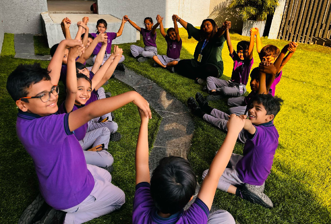 a mobile showing the live tracking details of school bus