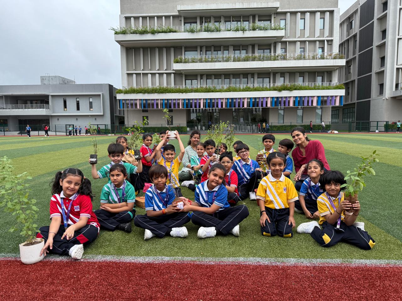 a mobile showing the live tracking details of school bus