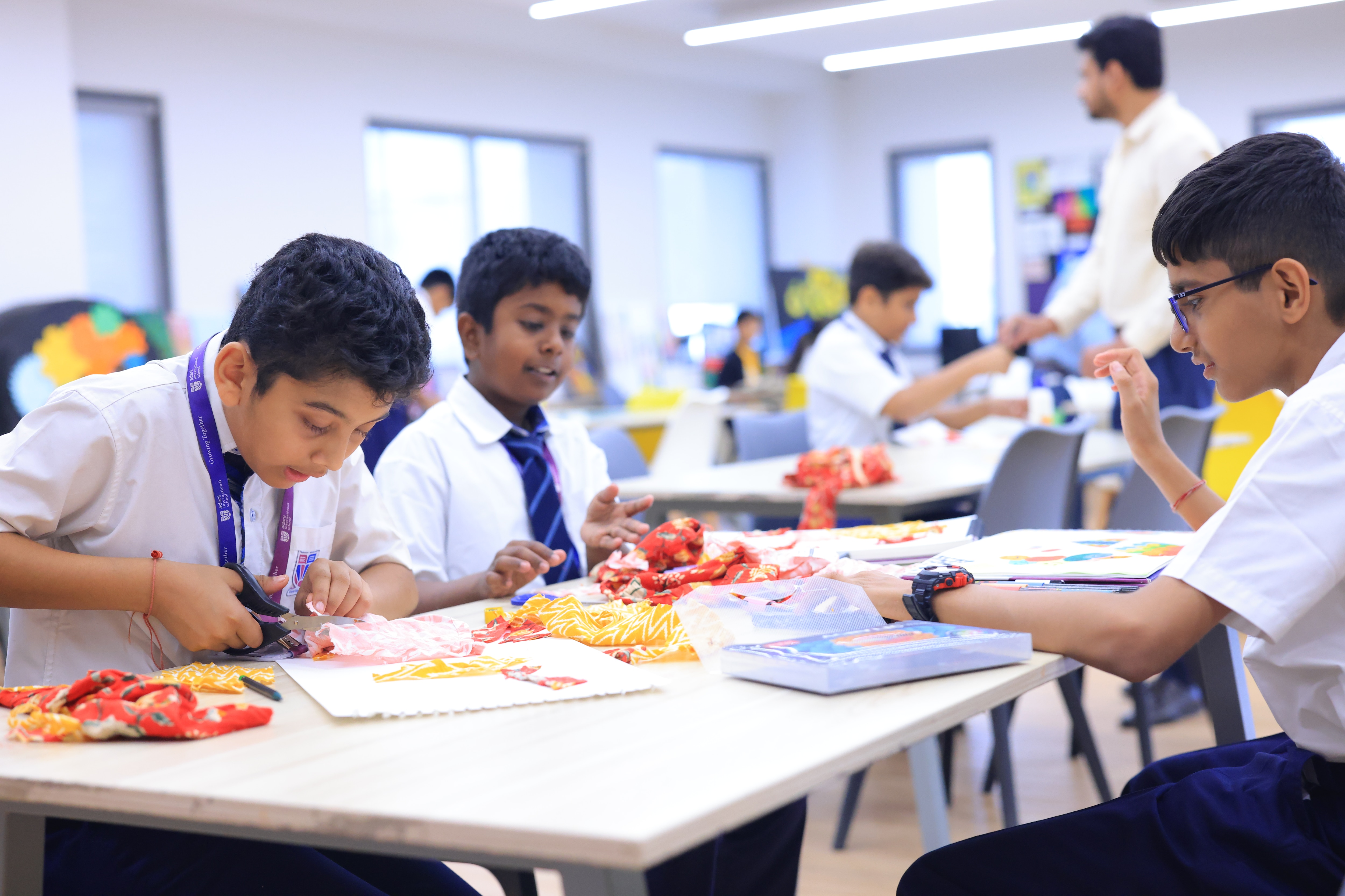 Art lab at Adani International School