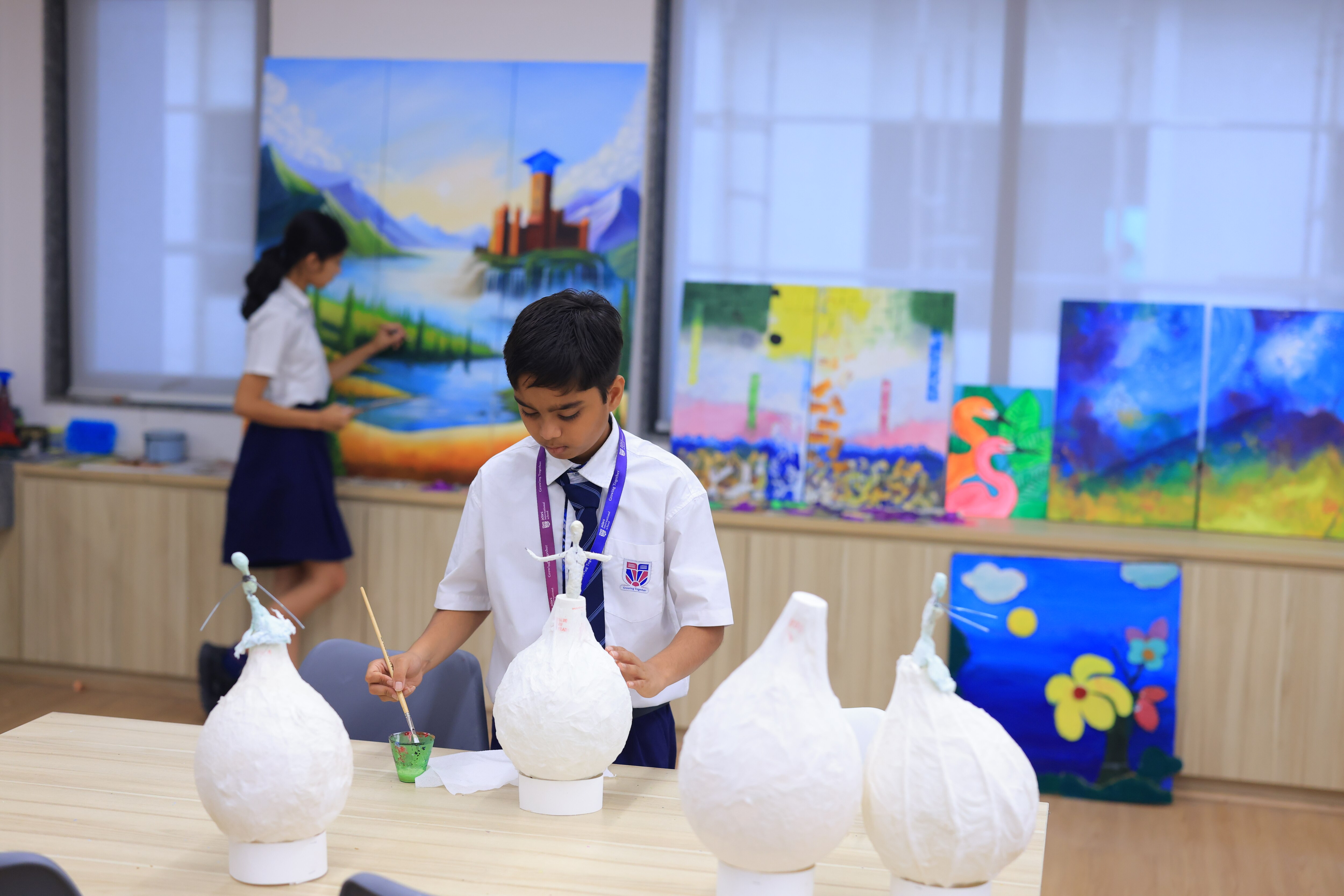 Art lab at Adani International School